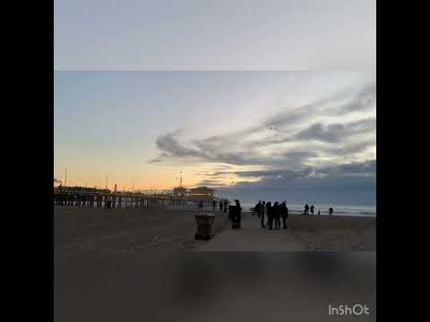 Santa Monica Beach LA, USA |ajmal mahmood | ajmalvlog | #usa # #losangeles #travel #tourism #beach