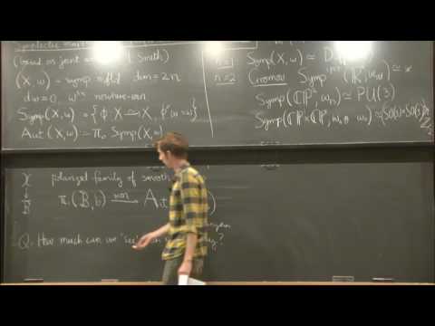Symplectic mapping class groups and mirror symmetry - Nicholas Sheridan