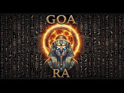GOA — RA ☀️ (2h30 Full Album) | Ancient Egyptian Psytrance & Sun God Ritual w/AudioReactive Visuals