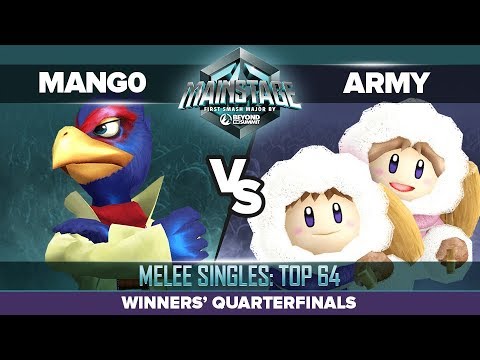 Mang0 vs ARMY - Winners' Quarterfinals: Melee Singles Top 64 - Mainstage | Falco vs Ice Climbers