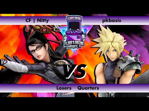 Flynn's Arcade 080 Losers Quarters - CF | Nitty (Bayonetta) vs pkbasis (Cloud) SSBU Tournament 2023