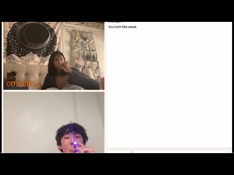 Blinkers with strangers on Omegle