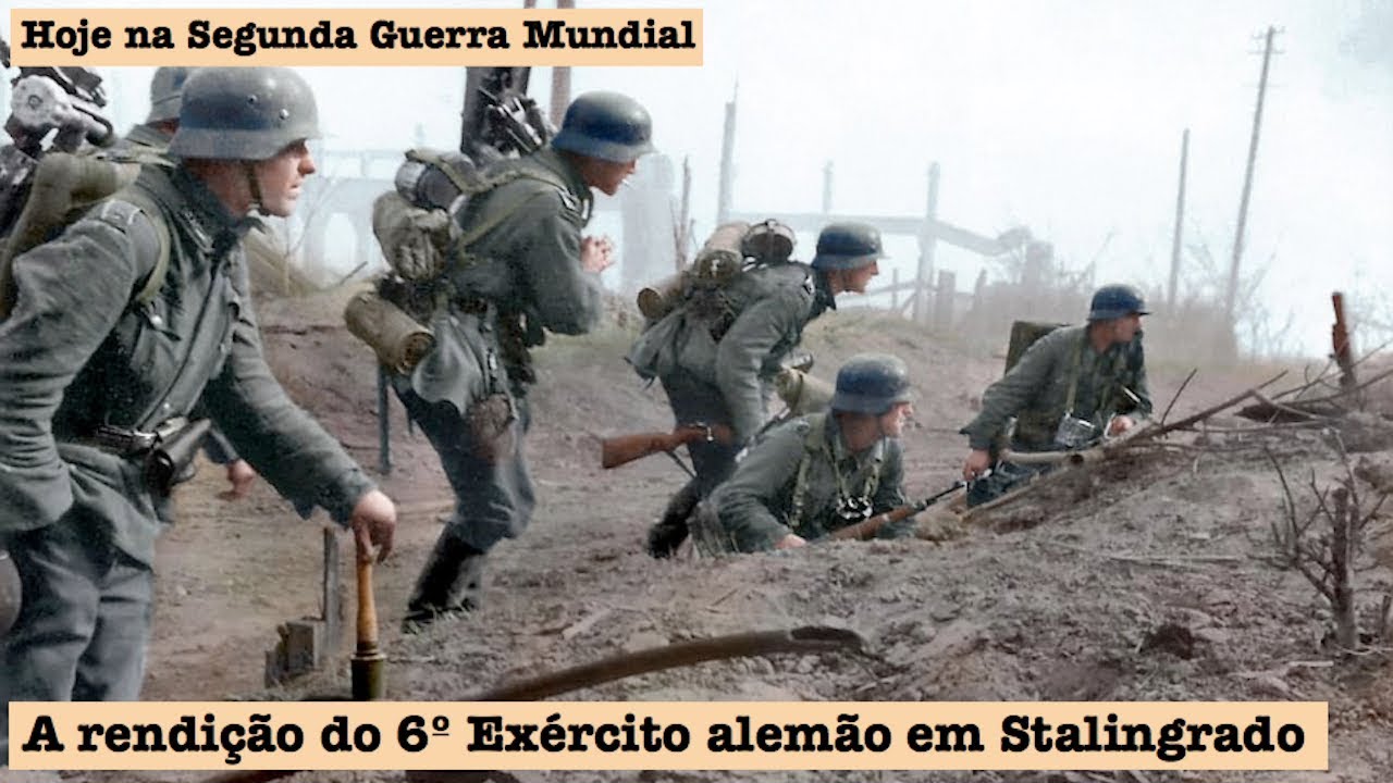 A rendição do 6º Exército alemão em Stalingrado