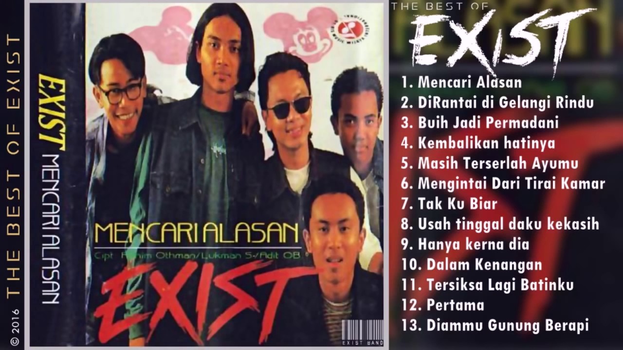 Exist   Full Album   Lagu Lawas Nostalgia   Lagu Malaysia Lama Populer