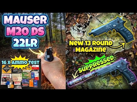 Mauser M20 DS Review…New 13 Round Magazine \u0026 A Huge Ammo Test