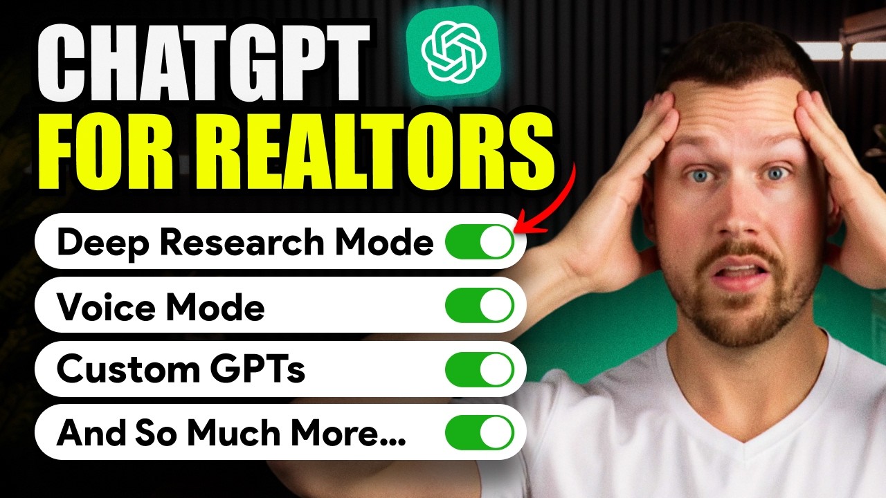 The Ultimate ChatGPT Guide for Realtors (2025 Edition)