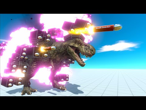 ROCKET REX vs EVERY UNIT - Animal Revolt Battle Simulator ARBS