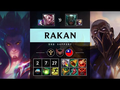 Rakan Support vs Pyke - TW Grandmaster Patch 25.16