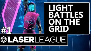 Laser League Gameplay #1 : LIGHT BATTLES ON THE GRID