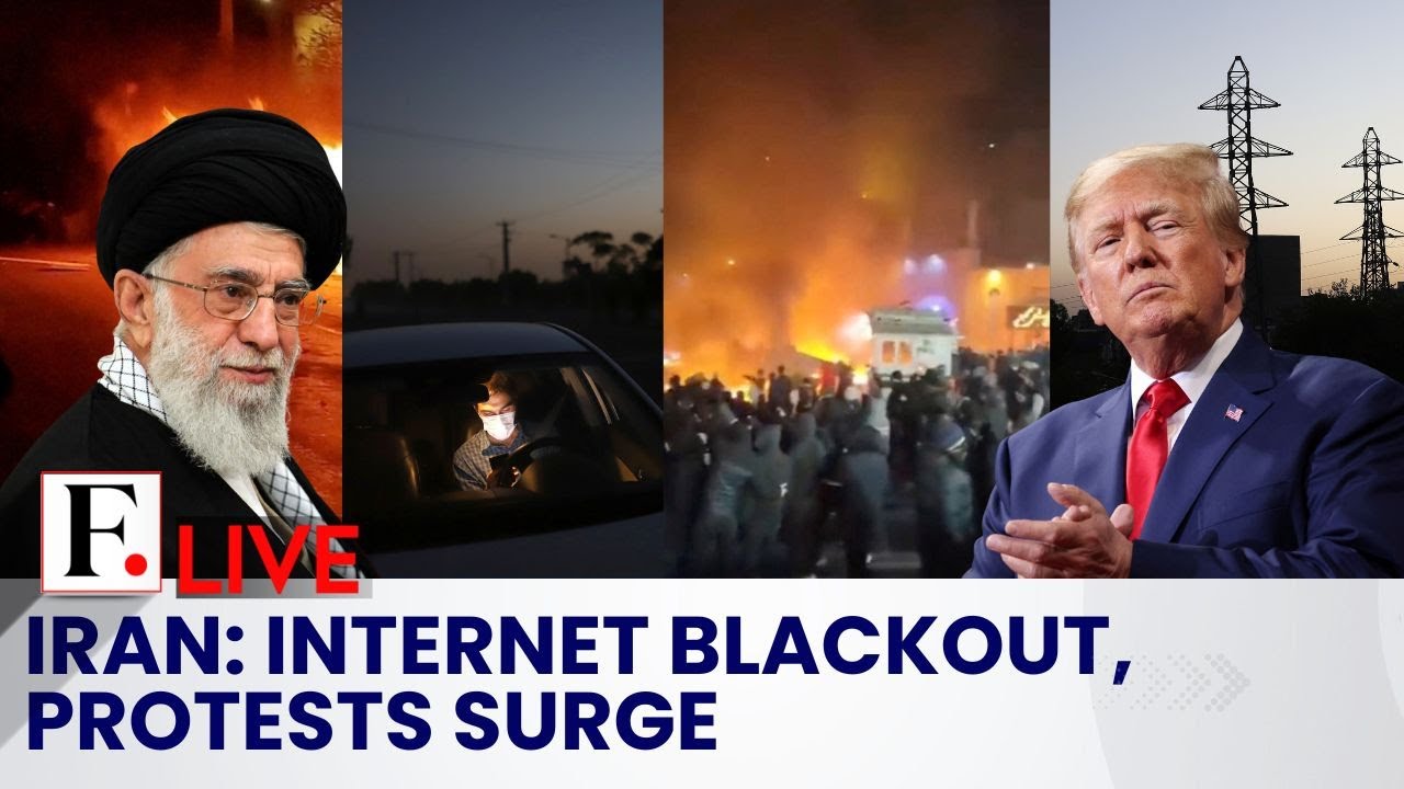 LIVE: Iran Boils As Nationwide Protests Deepen, Trump Says Khamenei Might "Flee" | Firstpost Live