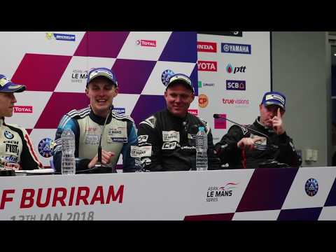Winners Press Conference - Asian Le Mans 6 Hours of Buriram 2018.
