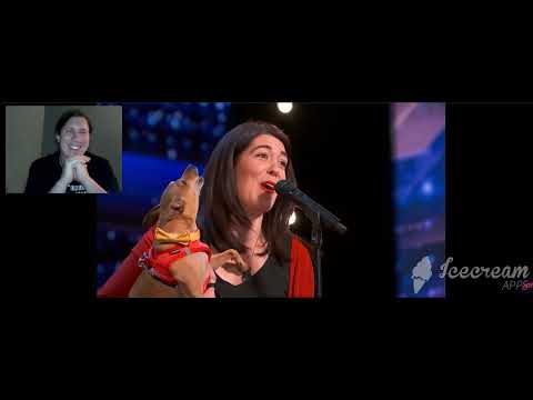 Pam Performs "All by Myself" with Singing Dog Casper - America's Got Talent 2021 reaction and review