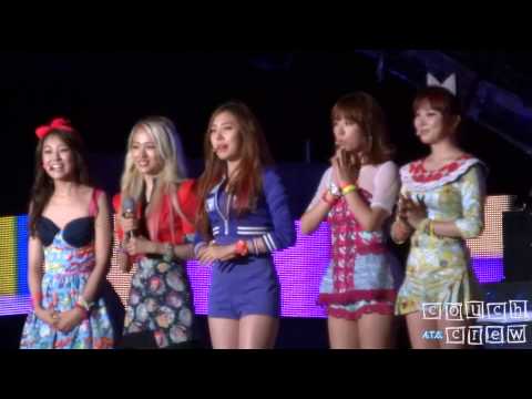 130914 레이디스 코드 Ladies' Code - Talk @ MBC 인천공항 스카이 페스티벌 Incheon Sky Festival
