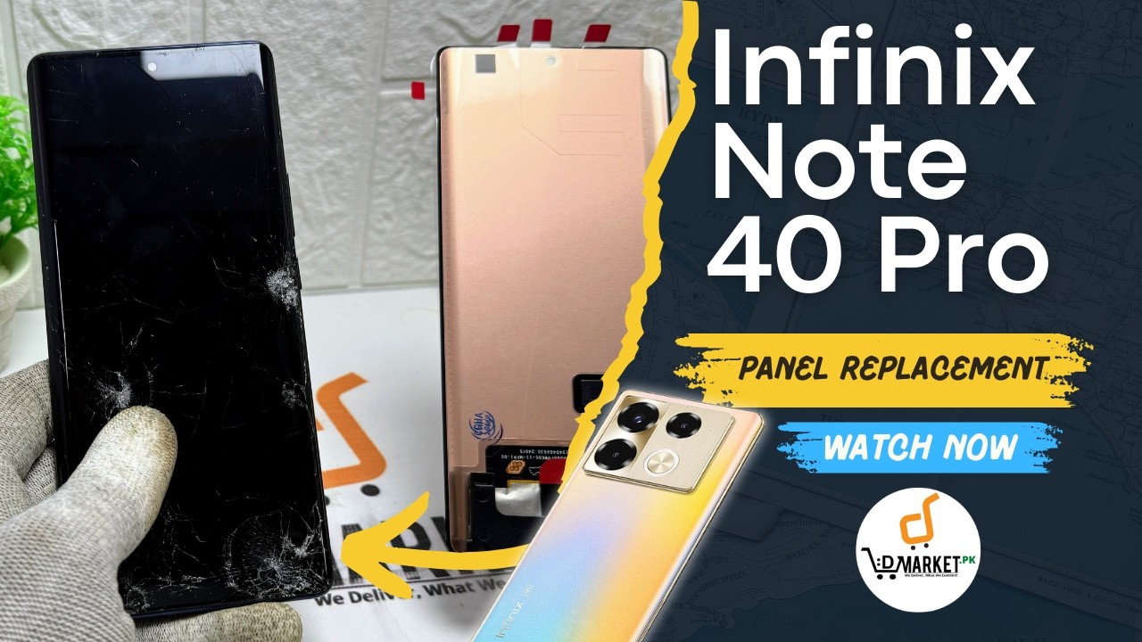 Infinix Note 40 Pro LCD Panel Unit Screen Replacement Repair | #InfinixNote40ProLCDUnitPanelFix