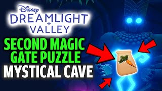 How to Remove the Second  Magic Gate - Dreamlight Valley (Mystical Cave Puzzle)