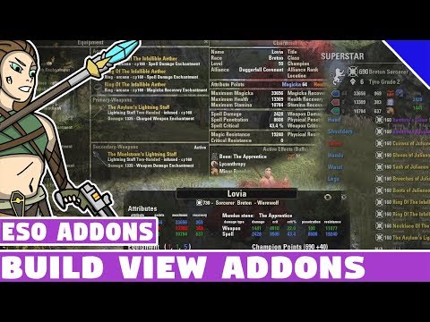 Build Views Addons - Overview, Superstar & My Build | ESO Addon Spotlight | ESO Best Addons