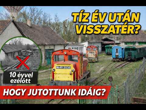 TÍZ ÉV KÜZDELEM a síneken – a Kecskeméti Kisvasút feltámadásának története!