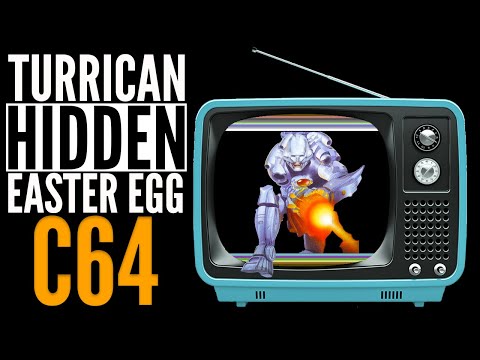 C64 GAME TURRICAN HIDDEN EASTER EGG. PLAY LIKE IT'S 1989