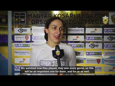 2022.12.04. Sopron Basket - SERCO UNI Győr, beharangozó