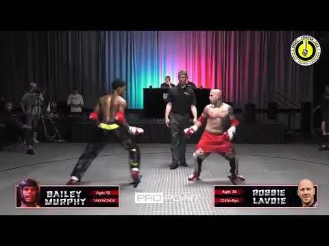 Bailey Murphy vs Robbie Lavoie - Pro Point Fighting