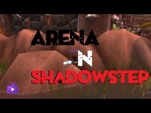 WoW Rogue PvP! Arena N Shadowstep tricks! MoP Lvl 90