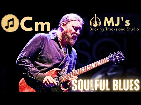 Soulful Slow Groovy Blues in C minor | Backing Track