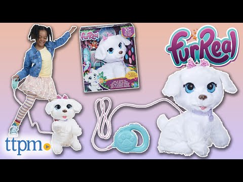 FurReal FUR REAL GoGo interaktyvus pliušinis Šuniukas video