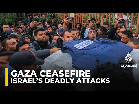 Israel continues launching strikes across Gaza despite Trump-brokered ceasefire