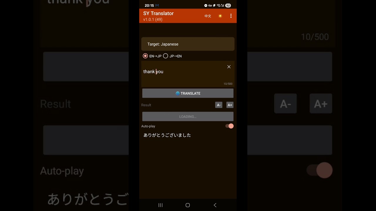 SY Translator Demo