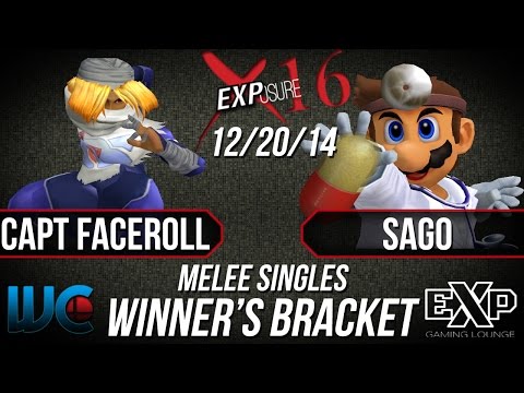 EXPosure 16 - Captain Faceroll (Sheik) vs. Sago (Dr. Mario/Marth) Melee Winner's Bracket