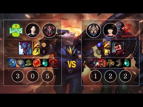 JAG UmTi Trundle vs GRF Tarzan Graves Jungle - KR Patch 10.12