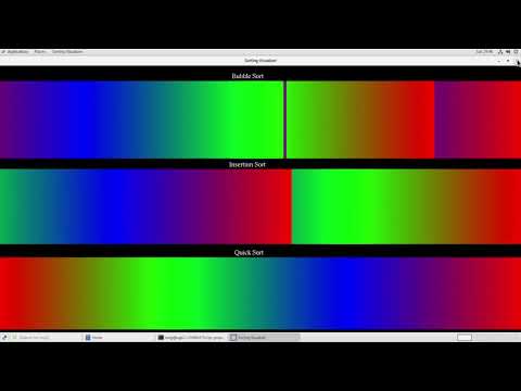 Sorting Algorithm Visualization - SENG 475 Project