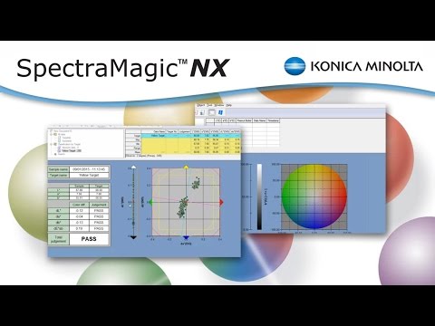 Logiciel de contrôle de la qualité des couleurs SpectraMagic™NX