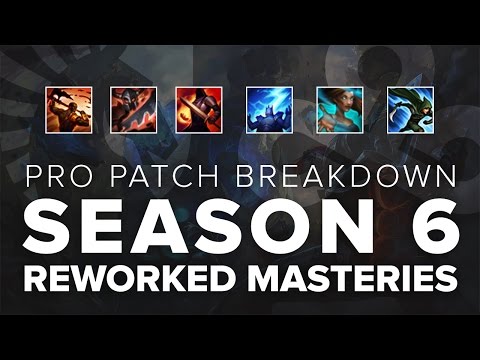 Pro Patch Breakdown: Pre-season 6 Masteries Reworked ft. Niels, Lemon, & IWD | League of Legends