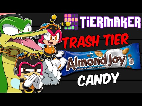 ALMOND JOY IS TRASH - Charmy's US Chocolate Tier List [Ft. @CharmyandMighty]