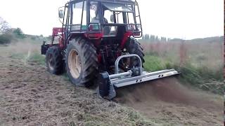 Jansen EFGCH-220 - 220 cm mulcsozó adagolóval