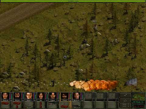 Jagged Alliance 2 - 150 explosives defending SAM against 30 elites