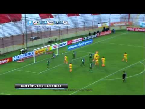 Gol de Matías Defederico. Huracán 2 Crucero 1.Fecha 22. Torneo Primera B Nacional.FPT
