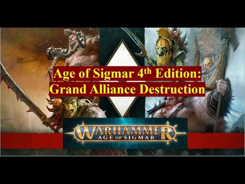 Grand Alliance Destruction Indexes for Age of Sigmar