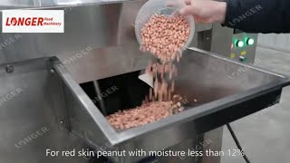 Small Peanut Roaster Groundnut Roasting Machine, Rotary Drum Type