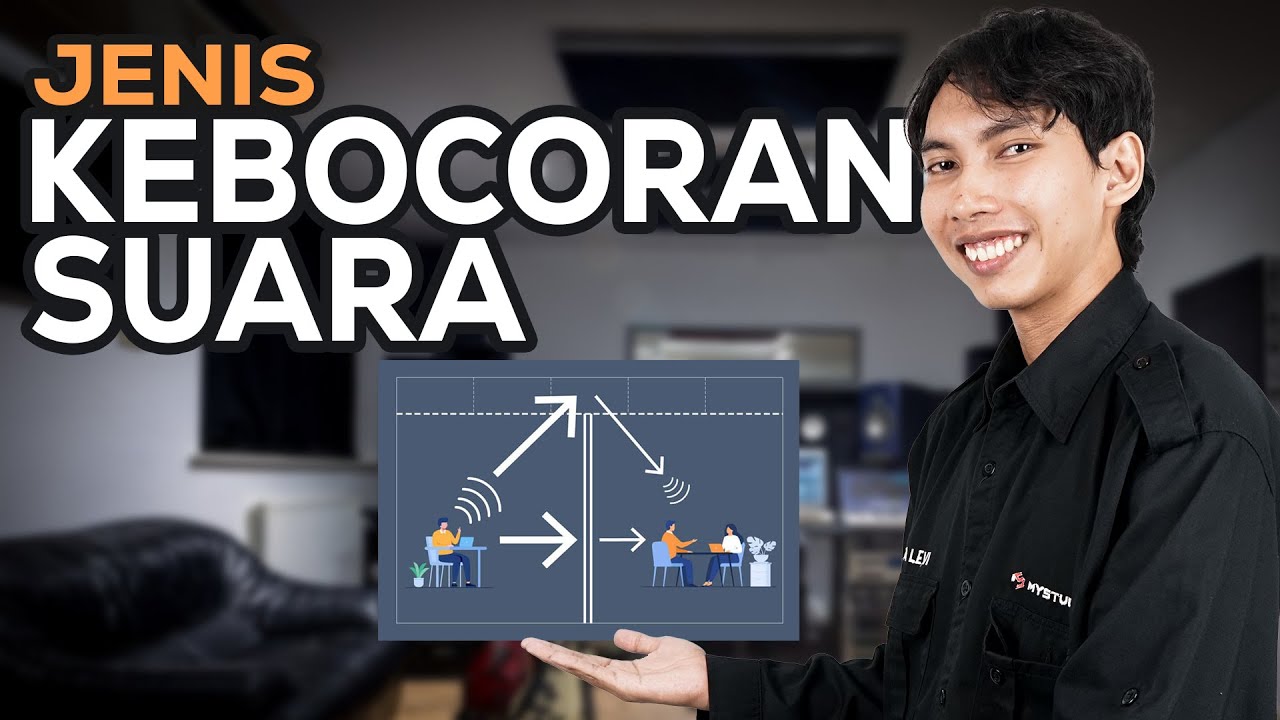 Jenis Kebocoran Suara Ruangan | Direct Sound Leak & Flanking Sound Leak