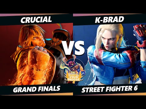 Show Me Your Moose 2 GRAND FINALS - Crucial (L) (Ken) Vs. K-Brad (Cammy) Street Fighter 6 - SF6