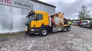 SCANIA P124 + CRANE + PILEDRIVER pile driver for sale image 4 SCANIA P124 + CRANE + PILEDRIVER pile driver image 4