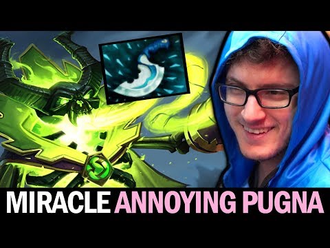 MIRACLE Carry the Game with Super Annoying Pugna Dota 2