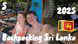 Travel vlog - BACKPACKING SRI LANKA 🇱🇰 - Exploring BEAUTIFUL Tangalle! Surfing, Hiriketiya and Snorkeling!