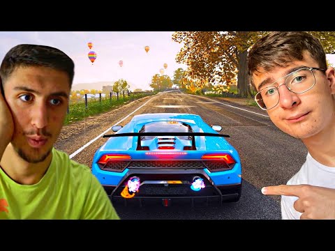LEONARDO DHE DANJELI ME LAMBORGHINI NE RRUGE - FORZA HORIZON 4 SHQIP !!!