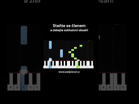 prázdniny u babičky Svěrák a Uhlíř #pianotutorial #ceskepisnicky #klavir #sadpianoyt