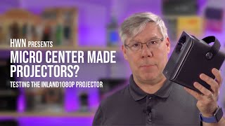 Micro Center made projectors? The Inland 1080p Projector.