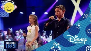 Fenómeno Fan - Weryu y Patricia: &quot;Noches de bohemia&quot; Navajita plateá | Disney Channel Oficial