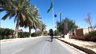 Exploring the beautiful place of diriyah.